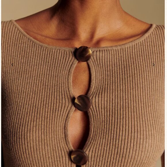 Sezane Scarlett Midi Dress - Picture 3 of 8